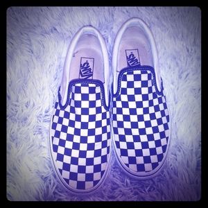 Checkered Vans